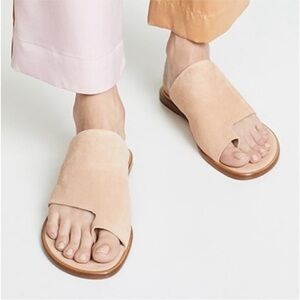 Vince Cream Women's Slide Sandals